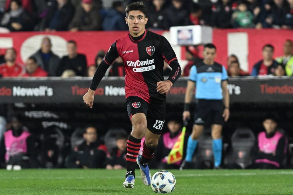 Volante argentino Juan Sforza, reforço do Vasco, quando jogava pelo Newell's Old Boys