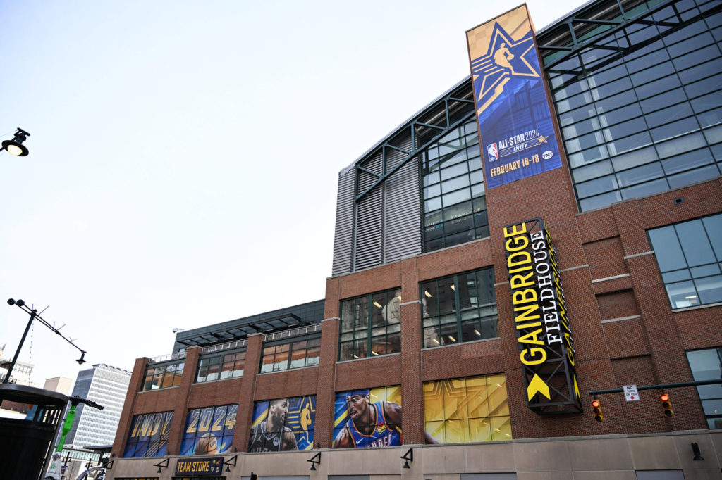 gainbridge-fieldhouse-imago1040454336 Gainbridge Fieldhouse, a casa do All-Star de 2024