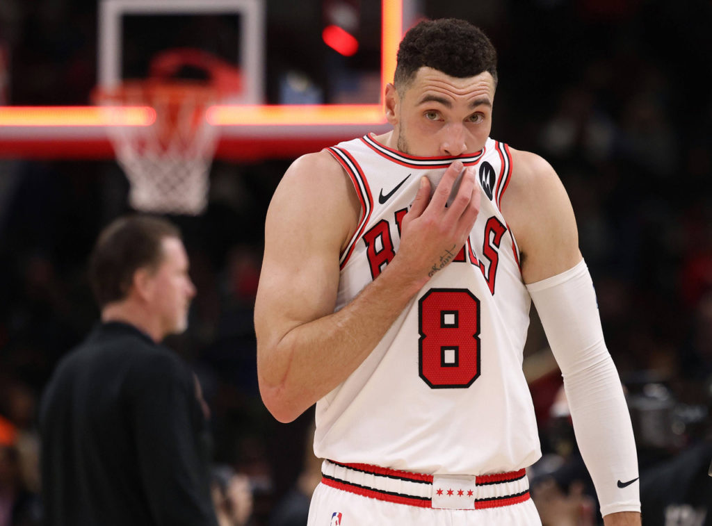 Zach LaVine, jogador do Chicago Bulls