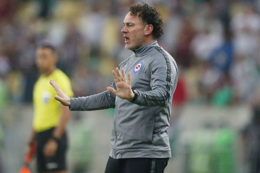 Gabriel-Milito-técnico-imago1033032380h Treinador Gabriel Milito quando comandava o Argentinos Juniors