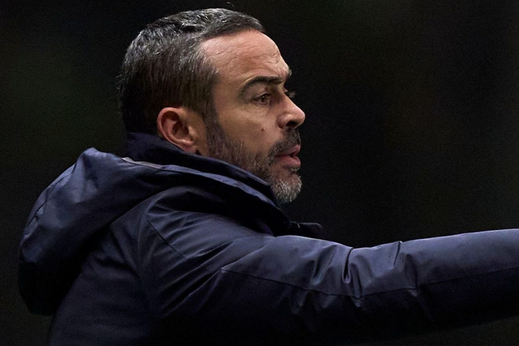 Técnico Artur Jorge quando estava no comando do Braga, de Portugal