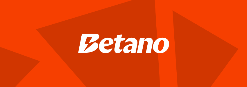 Banner de divulgação da Betano no SDA com o logotipo da casa de apostas.