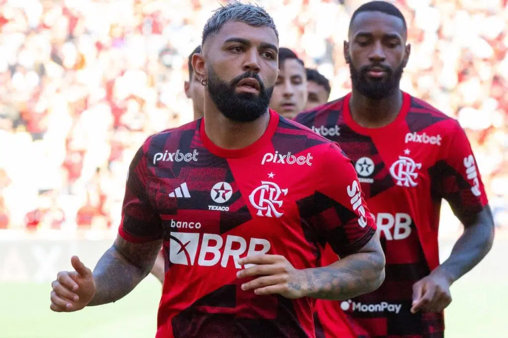 Gabigol-Flamengo-renovação-imago1034519351h Atacante Gabigol em jogo do Flamengo