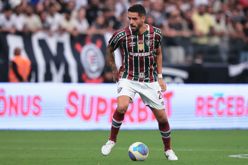 Renato-Augusto-Fluminense-jogo-alamy2x3TB57 Meia Renato Augusto em ação pelo Fluminense