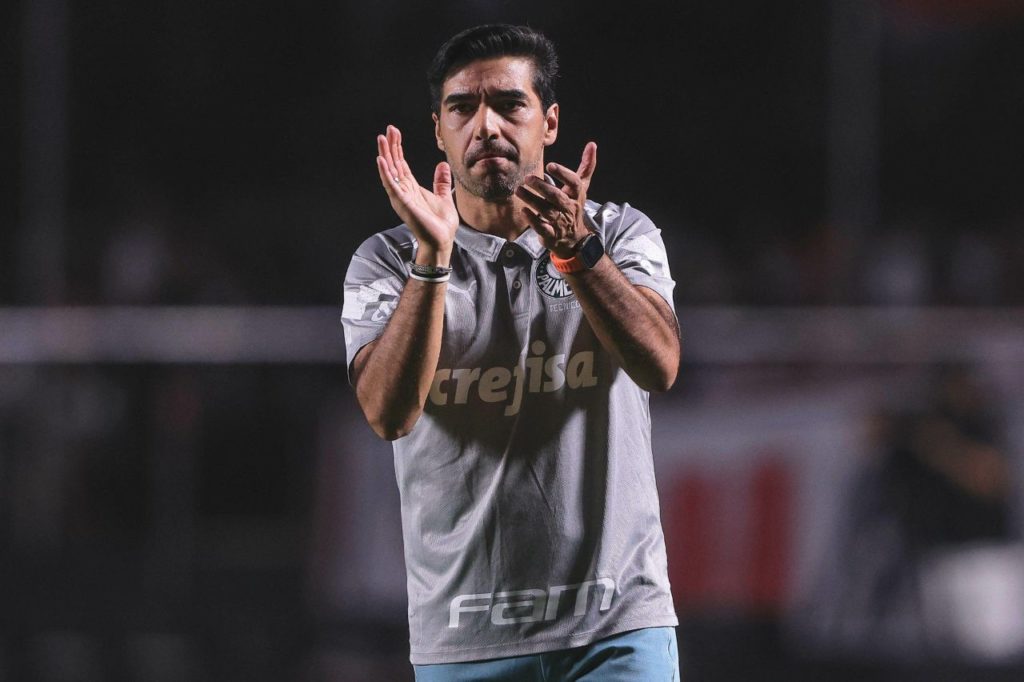 Abel-Ferreira-Palmeiras-técnico-alamy2X426JF Técnico Abel Ferreira no comando do Palmeiras