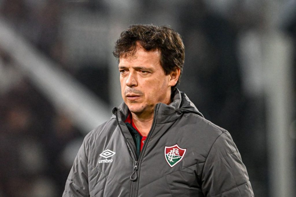 Fernando-Diniz-Fluminense-treinador-alamy2X5GPC8 Técnico Fernando Diniz no comando do Fluminense
