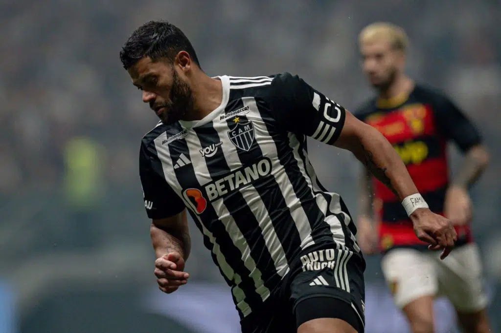 Hulk-Atlético-MG-jogo-alamy2X479K9 Centroavante Hulk em ação pelo Galo