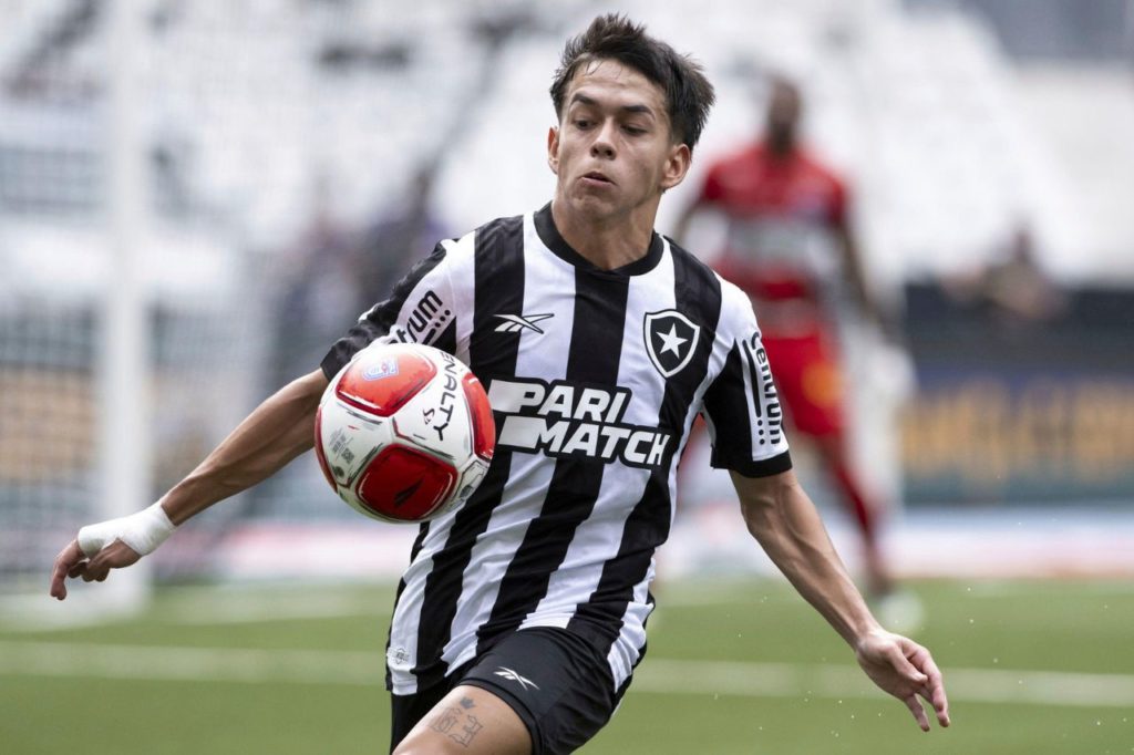 Segovinha-Botafogo-jogo-alamy2WF1E9Y Meia-atacante Segovinha em ação pelo Botafogo