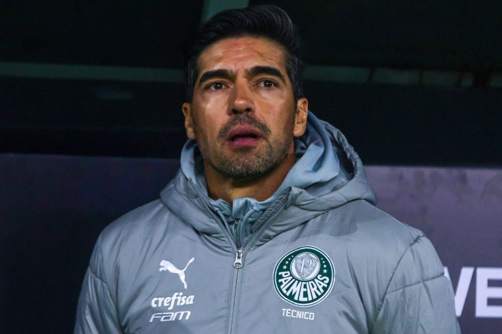 Abel-Ferreira-Palmeiras-treinador-alamy2X9CFKF Técnico Abel Ferreira no comando do Palmeiras