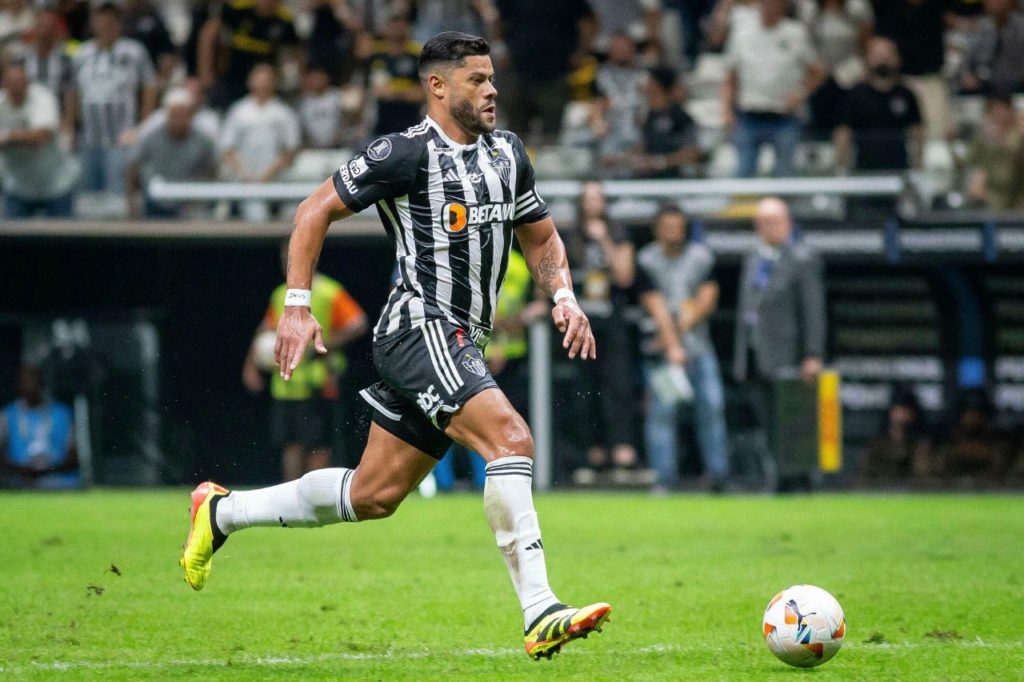 Hulk-Atlético-MG-gol-alamy2X93FDC Hulk em ação pelo Atlético-MG no Campeonato Brasileiro