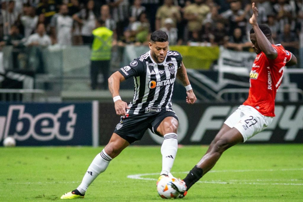 Hulk-Atlético-MG-jogo-alamy2X934YW Centroavante Hulk em ação pelo Atlético Mineiro