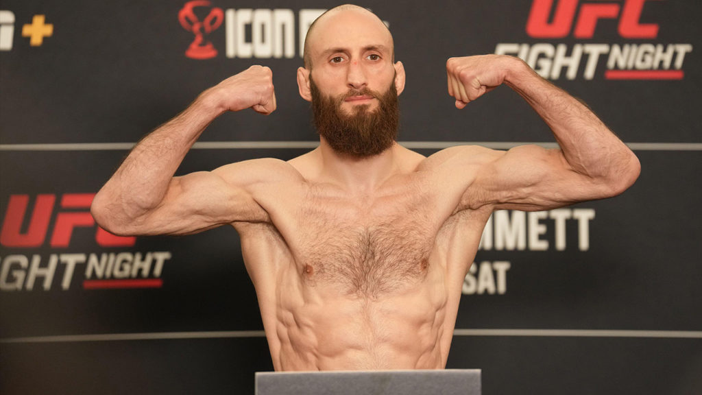 Palpite: Guram Kutateladze x Jordan Vucenic – UFC – 03/08/2024