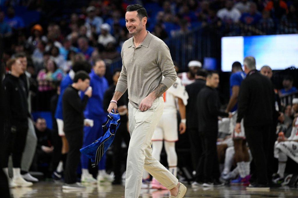 JJ Redick, novo treinador do Los Angeles Lakers JJ Redick, novo treinador do Los Angeles Lakers