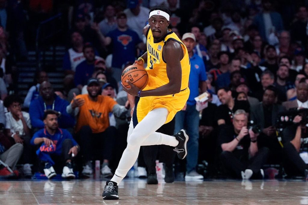 Pascal Siakam, ala-pivô do Indiana Pacers Pascal Siakam, ala-pivô do Indiana Pacers