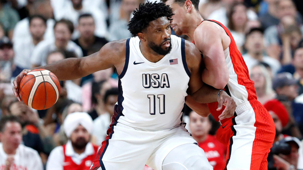 Joel Embiid (Estados Unidos) Estados Unidos Basquete