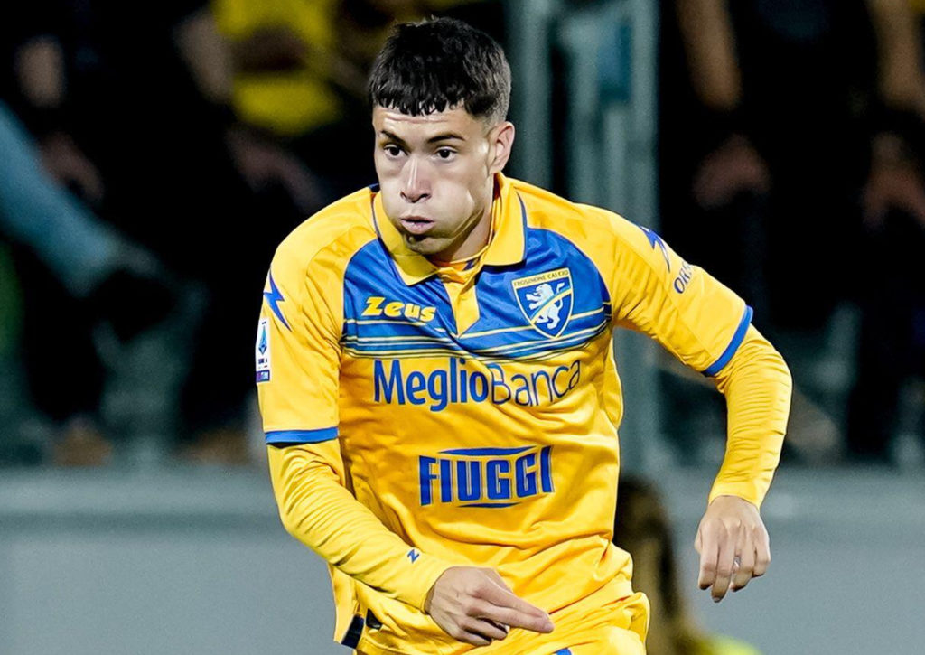 Matias Soule Matias Soule durante partida da Serie A italiana