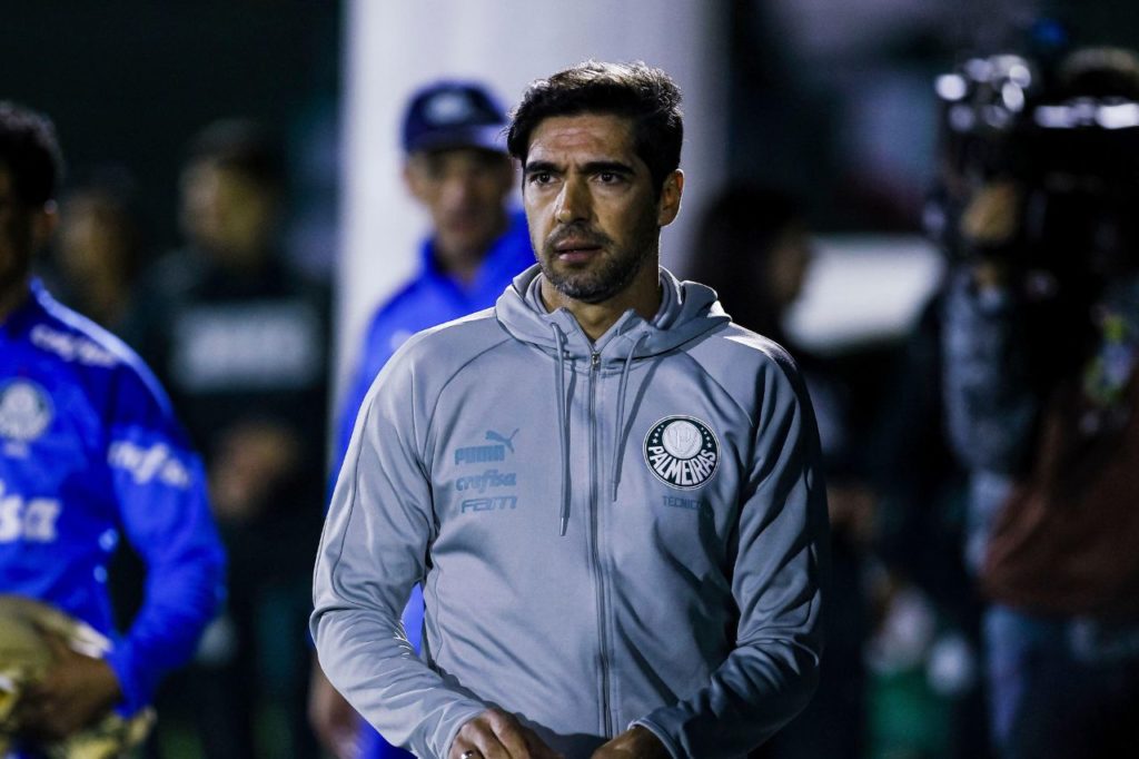 Abel-Ferreira-Palmeiras-treinador-alamy2XXHWRR Técnico Abel Ferreira no comando do Palmeiras