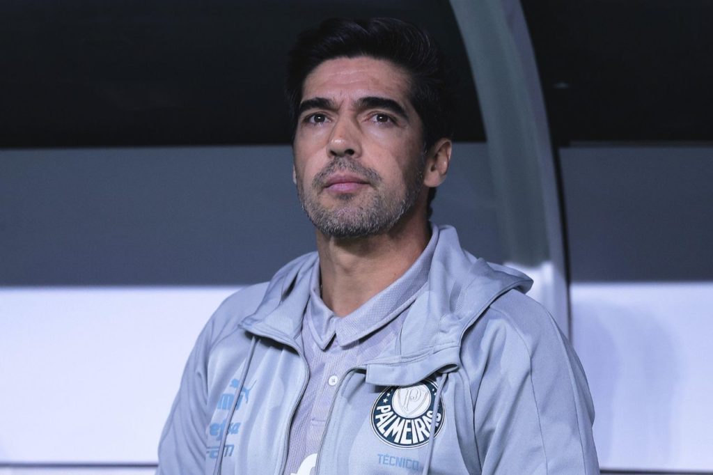 Abel-Ferreira-treinador-Palmeiras-alamy2XPW1KH Técnico Abel Ferreira no comando do Palmeiras