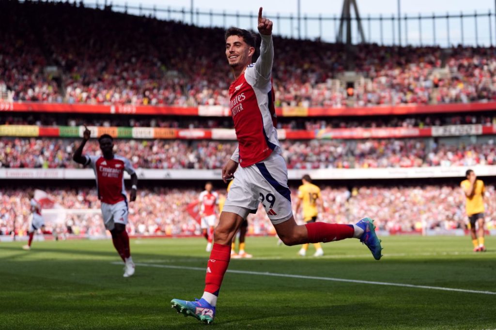 Arsenal vence o Wolverhampton pela Premier League
