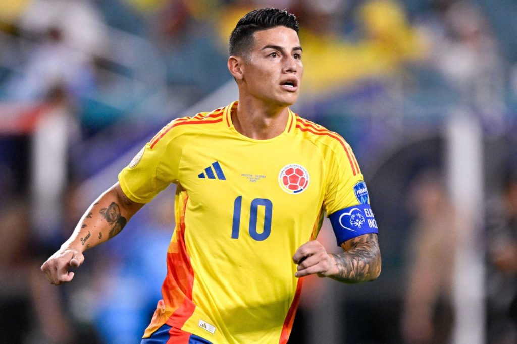 James Rodríguez acerta seu retorno ao futebol espanhol