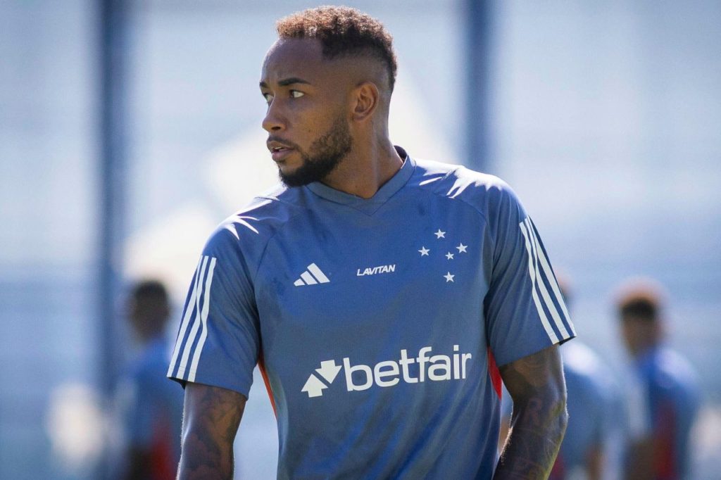 Rafa-Silva-Cruzeiro-alamy2X8CMJ3 Atacante Rafa Silva em jogo do Cruzeiro