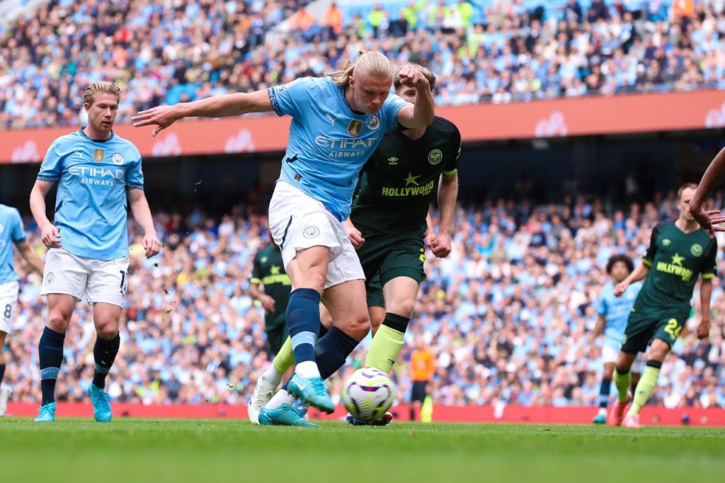 Manchester City vira sobre o Brentford pela Premier League