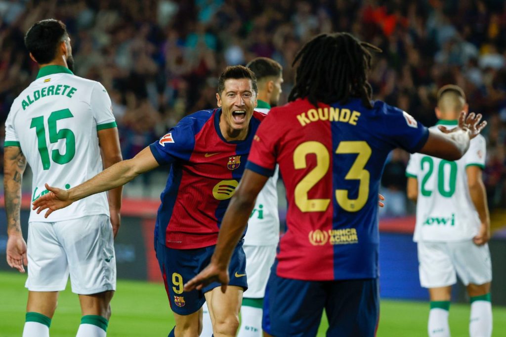 Barcelona bate o Getafe e segue 100% líder da LaLiga