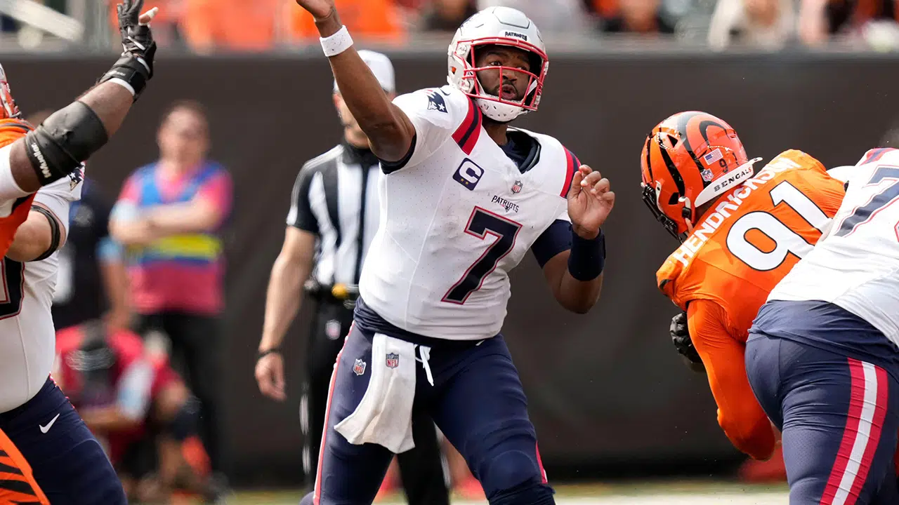 Jacoby Brissett (New England Patriots) Palpite New England Patriots x Buffalo Bills – NFL – 14/12/2025