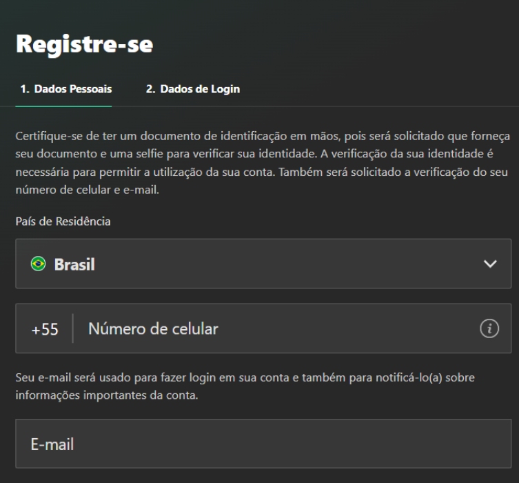 Como se cadastrar na bet365