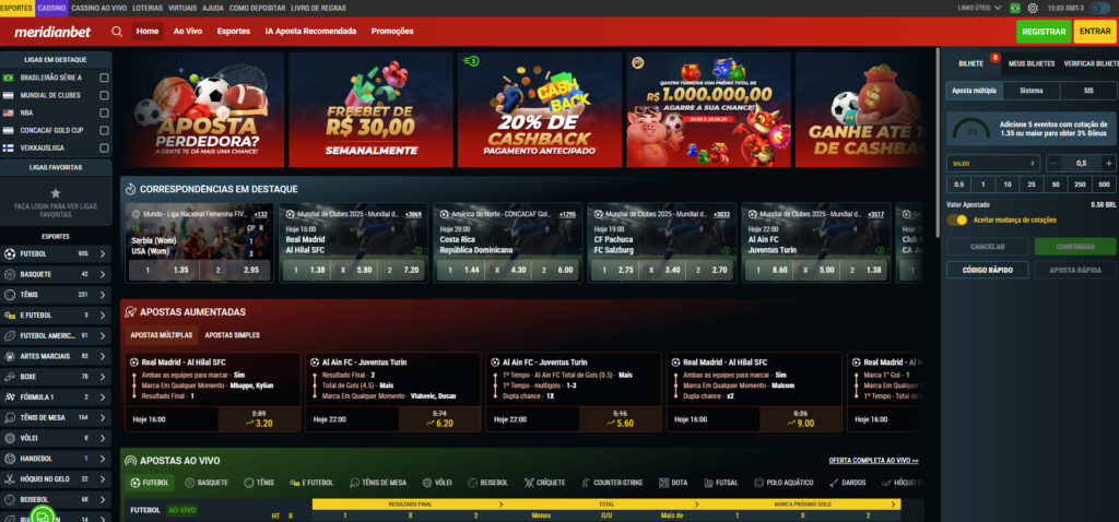 Meridianbet apostas