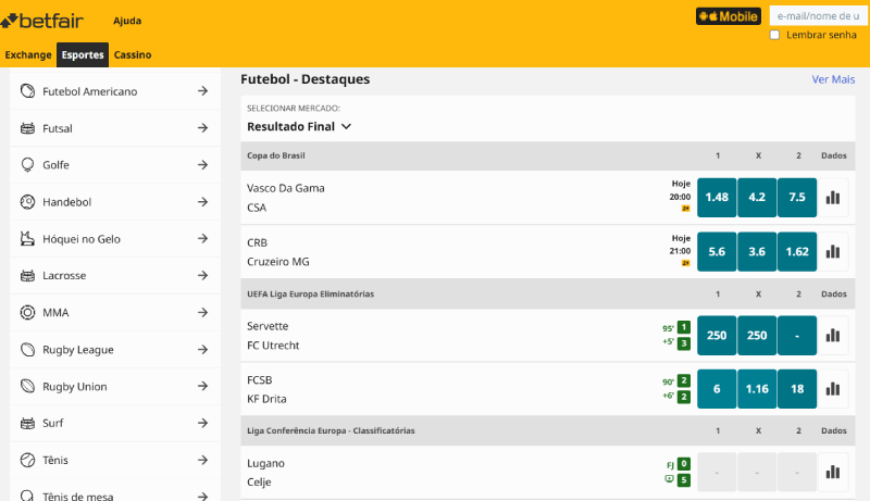 Apostas Betfair Como apostar na Betfair