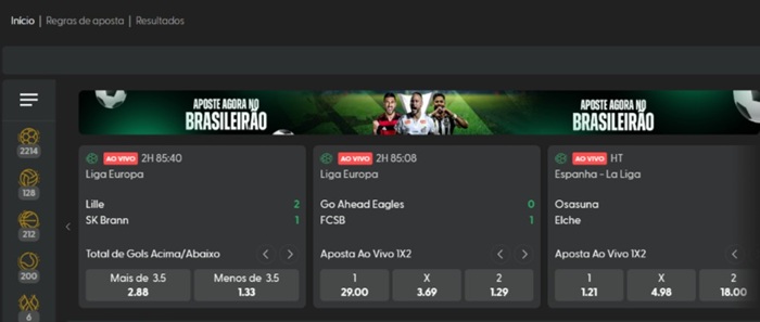 Apostas Ao Vivo BrxBet BR BrxBet Apostas Ao Vivo
