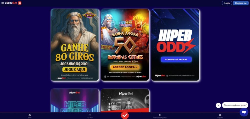 Hiperbet promoções