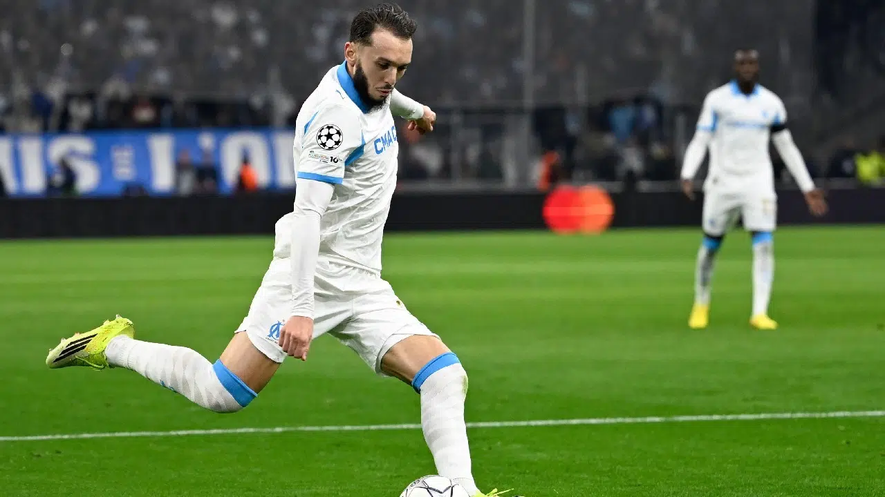 Amine Gouiri do Marseille Palpite Club Brugge x Olympique de Marseille – Champions League – 28/01/2026
