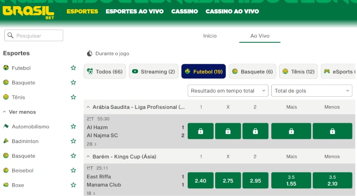 Apostas Futebol Brasil Bet Apostas Ao Vivo
