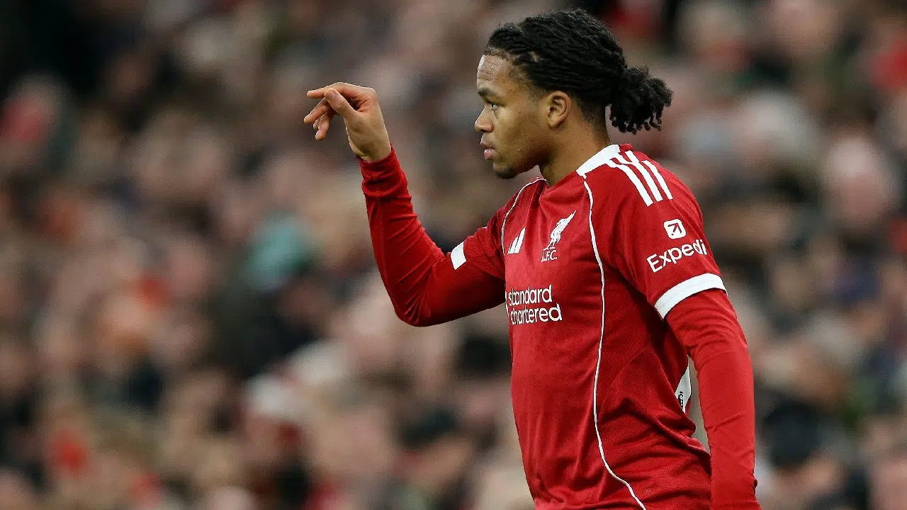 Rio Ngumoha do Liverpool Palpite Olympique de Marseille x Liverpool – Champions League – 21/01/2026