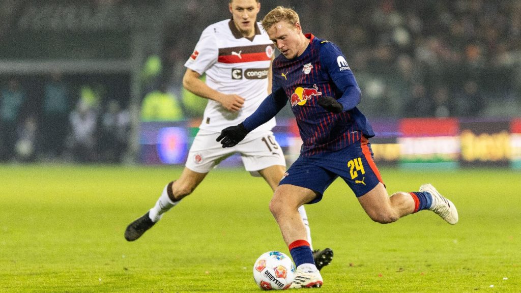 Xaver Schlager do RB Leipzig Palpite RB Leipzig x Mainz