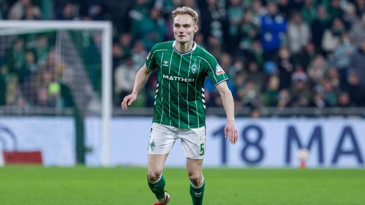 Amos Pieper do Werder Bremen Palpite St. Pauli x Werder Bremen – Bundesliga – 22/02/2026