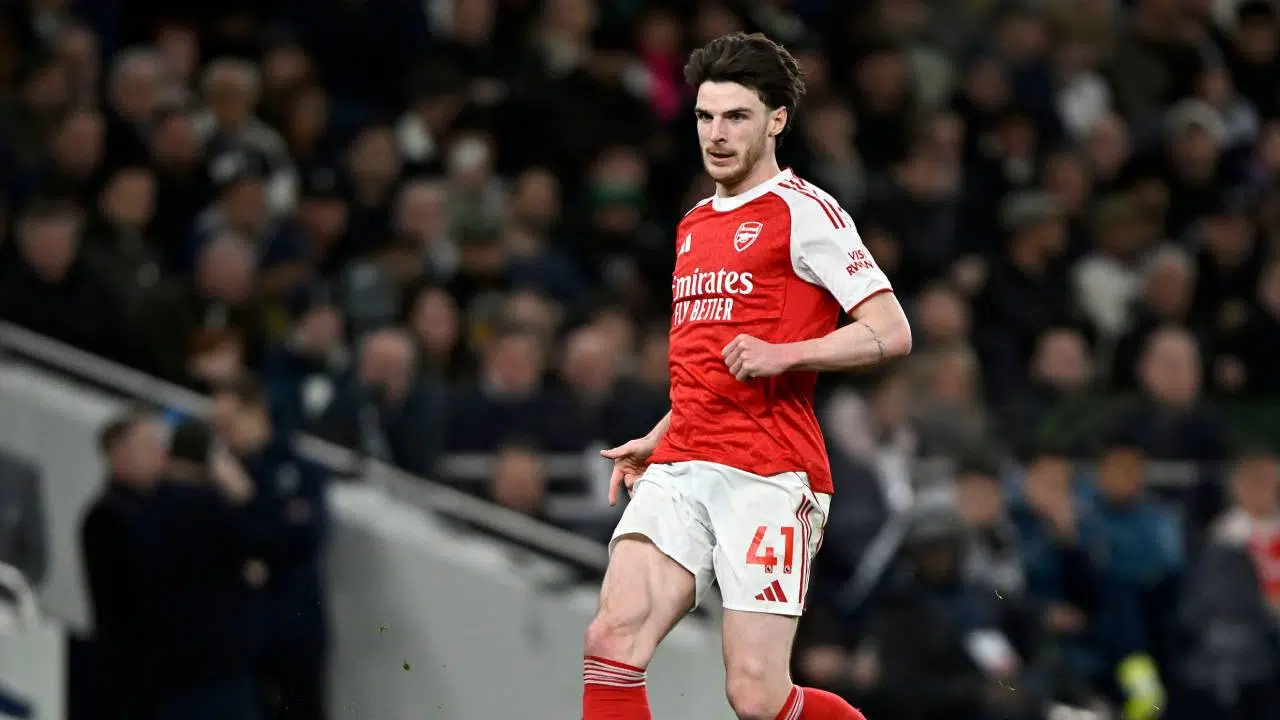 Declan Rice do Arsenal Palpite Arsenal x Chelsea – Premier League – 01/03/2026