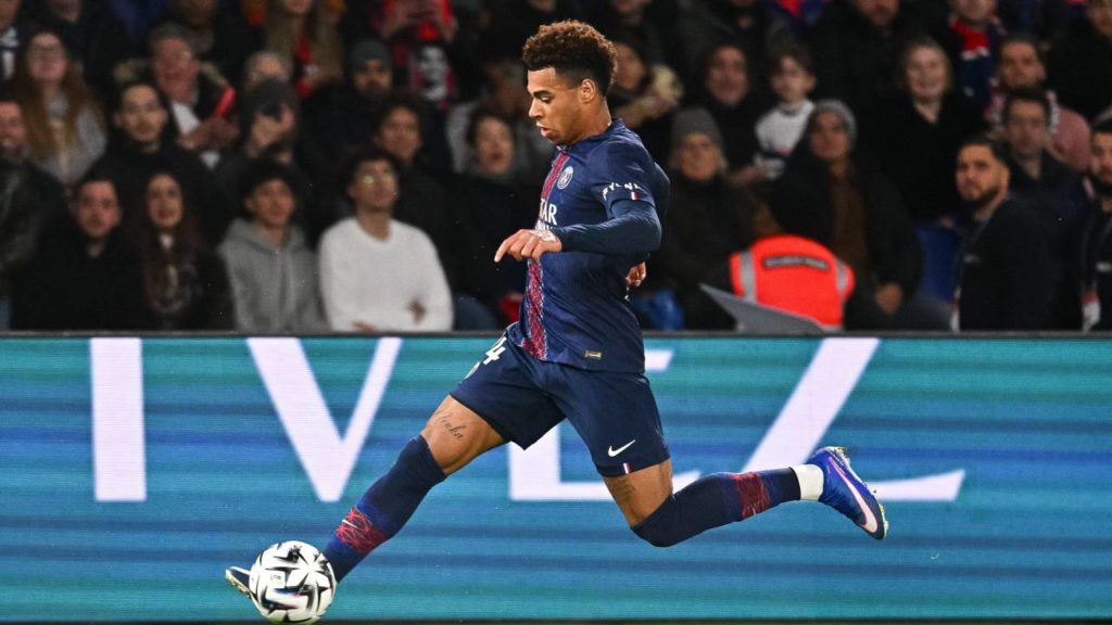 Désiré Doué do PSG Palpite PSG x Monaco