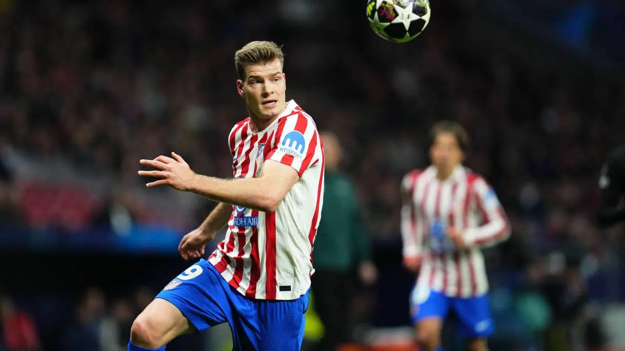 Alexander Sorloth do Atletico Madrid Palpite Real Madrid x Atletico Madrid – La Liga – 22/03/2026