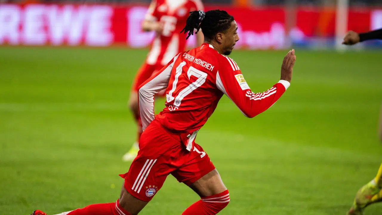 Michael Olise do Bayern Palpite Bayern de Munique x Borussia Mönchengladbach – Bundesliga – 06/03/2026