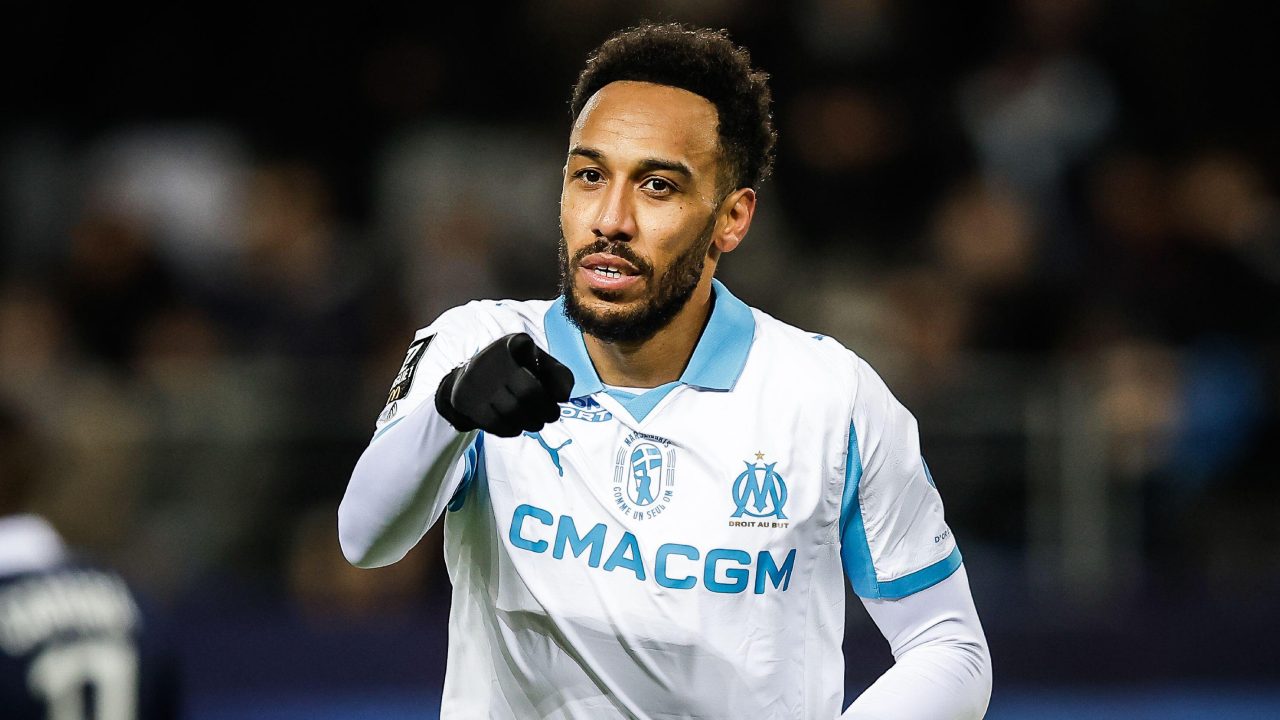 Pierre-Emerick Aubameyang do Marseille Palpite Olympique de Marseille x Lille – Ligue 1 – 22/03/2026