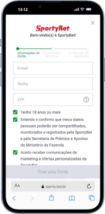 SportyBet Cadastro SportyBet Criar Conta