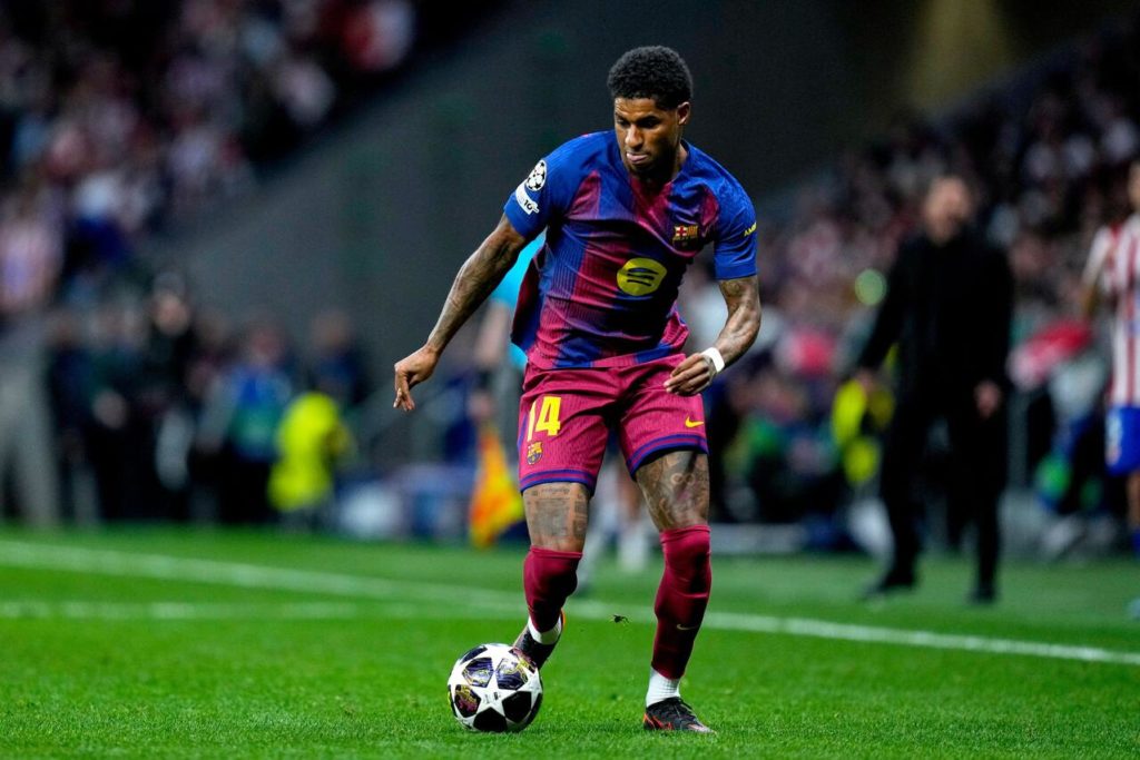 Marcus Rashford do Barcelona