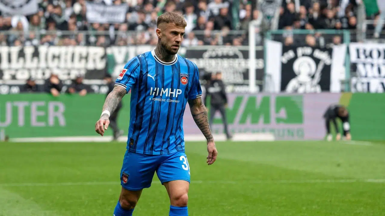 Niklas Dorsch do Heidenheim Palpite Heidenheim x St. Pauli – Bundesliga – 25/04/2026