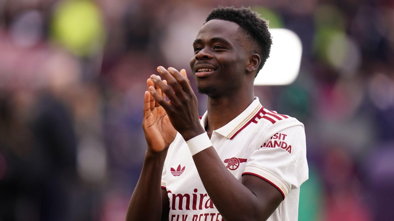 Bukayo Saka do Arsenal Palpite Arsenal x Burnley – Premier League – 18/05/2026