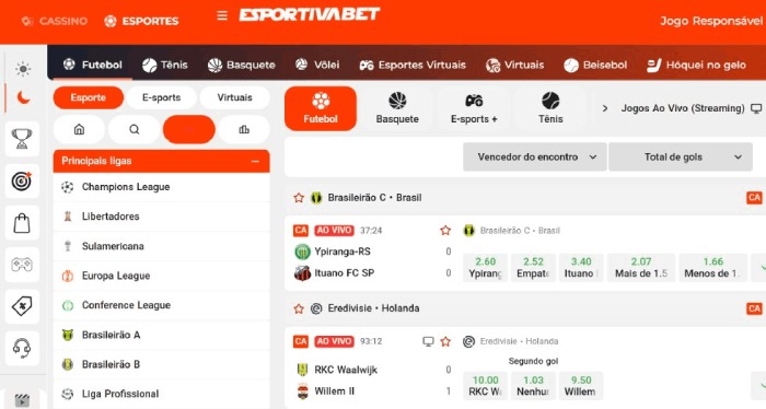 Esportiva Bet Plataforma Apostas Ao Vivo Esportiva Bet