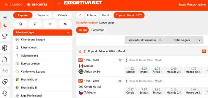 Apostas Esportiva Bet Esportiva Bet Copa Do Mundo