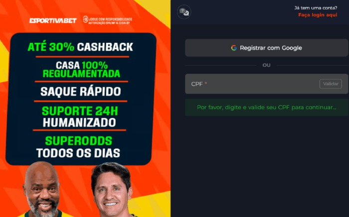 Como Cadastrar Na Esportiva Bet Esportiva Bet Cadastrar Copa Do Mundo